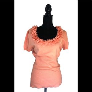 Audrey & Grace peach top